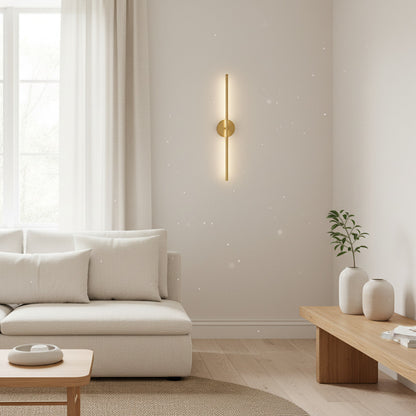 Vegglampe i et skandinavisk hjem