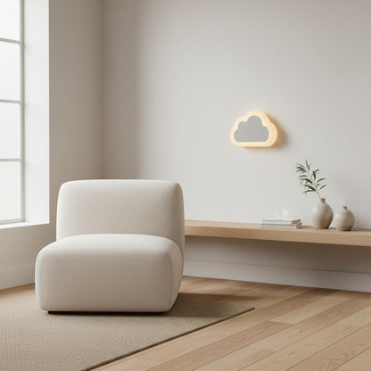 Vegglampe i et skandinavisk hjem