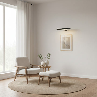 Vegglampe i et skandinavisk hjem