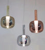 LYS Speilglass kulependel – rosegull/krom/gull