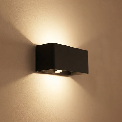 Vegglampe opp/ned med radarsensor – 4400 mAh USB-utgang – tent på veggen
