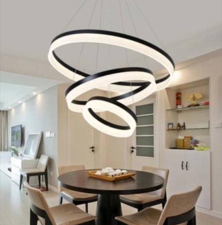 LYS Ring pendellampe – minimalistisk LED-sirkel