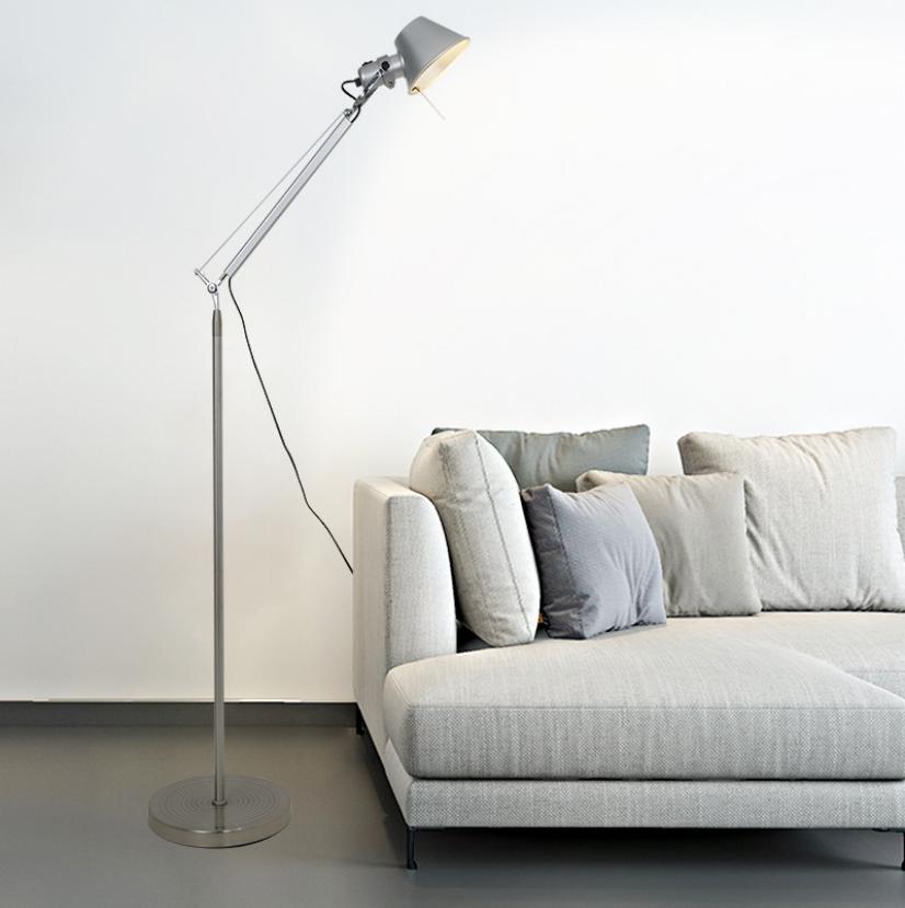 Justerbar arbeidsgulvlampe i aluminium – Lysverden