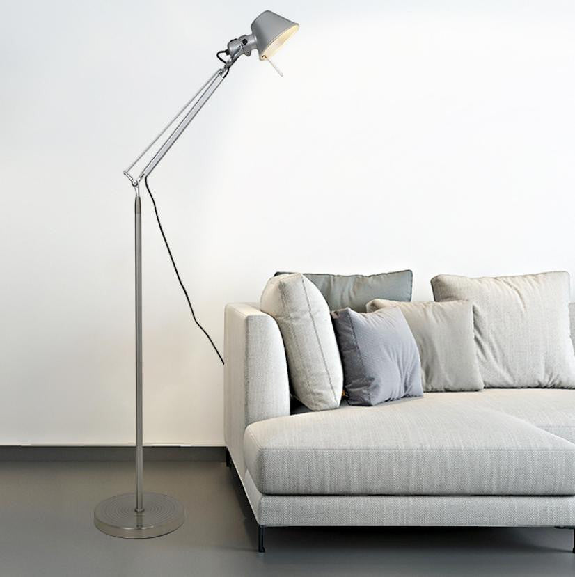Justerbar arbeidsgulvlampe i aluminium – Lysverden